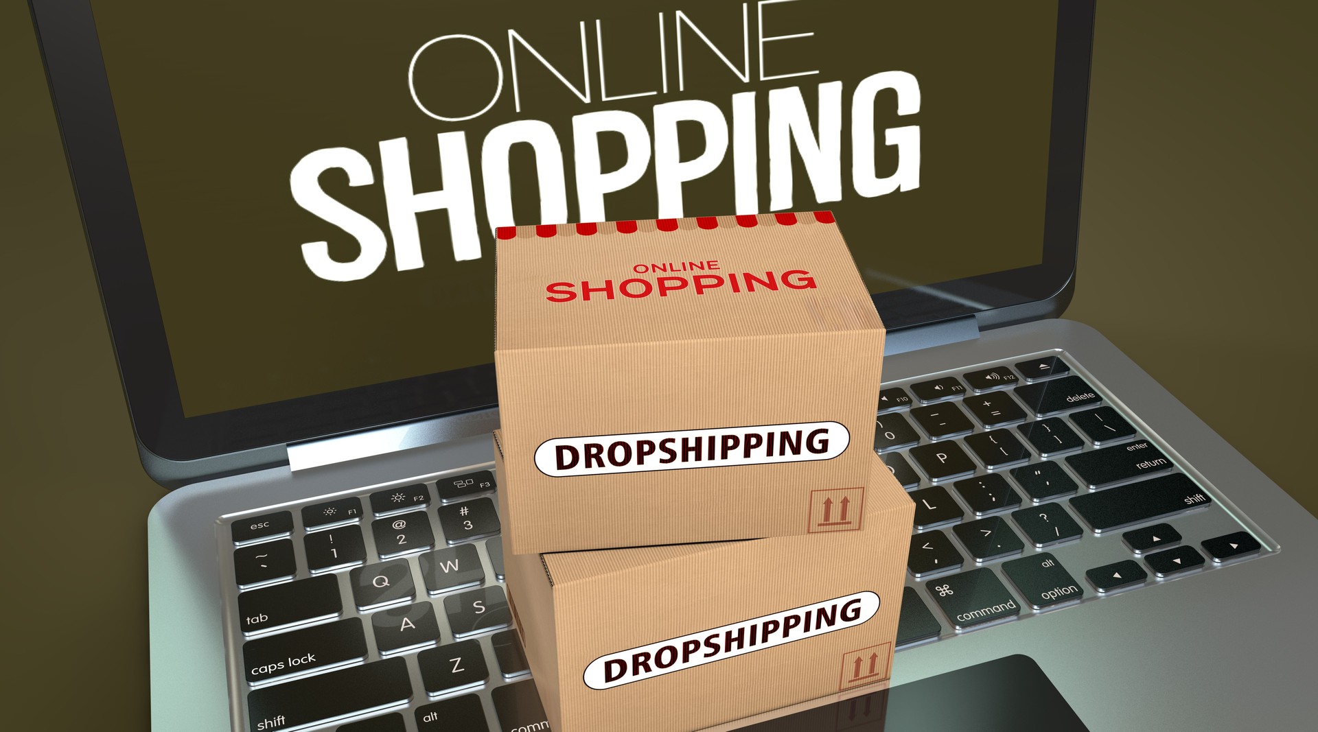 E-commerce, Social Media Concept, E-commerce Platforms.